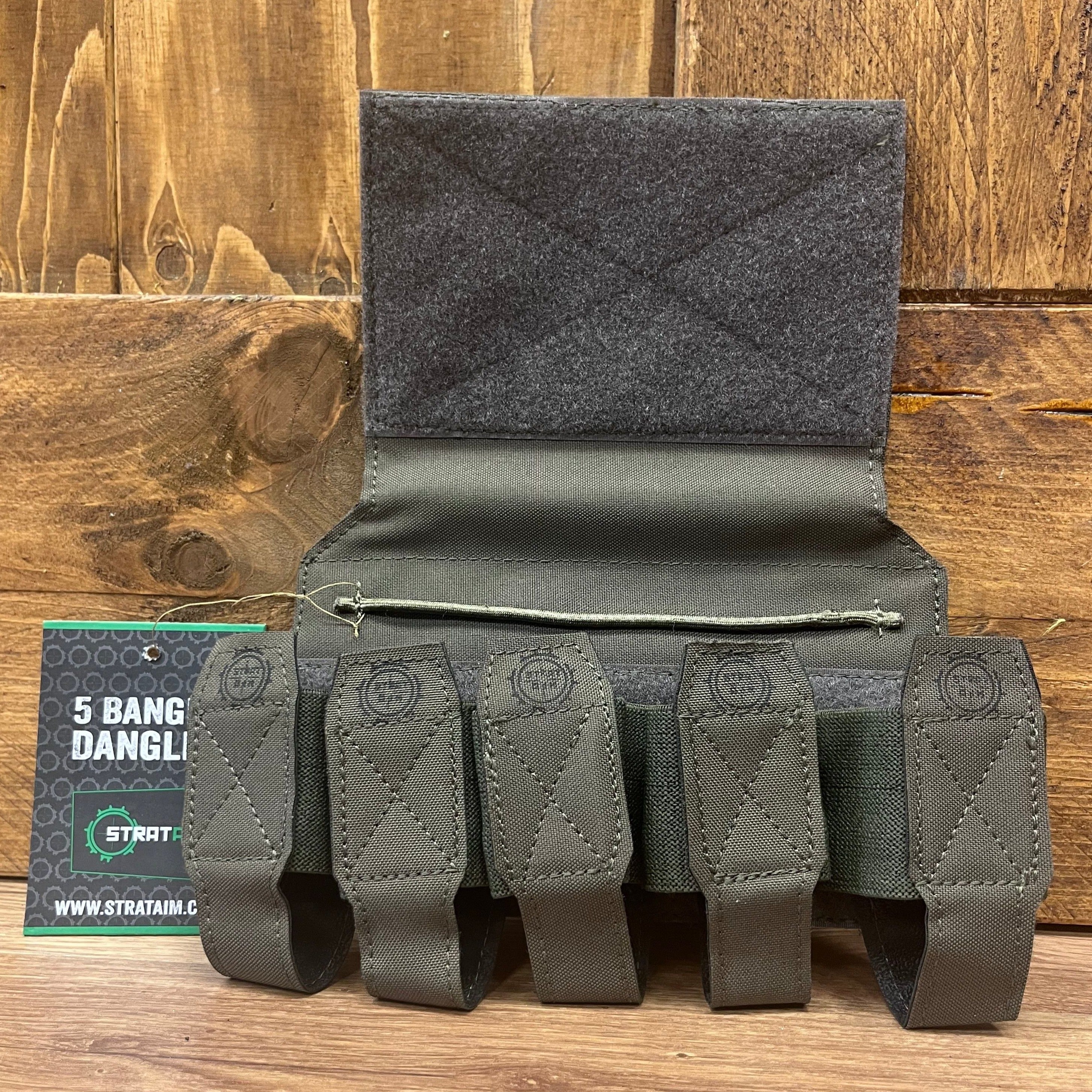Versatile 5 Banger Dangler Pouch in action during an outdoor tactical drill