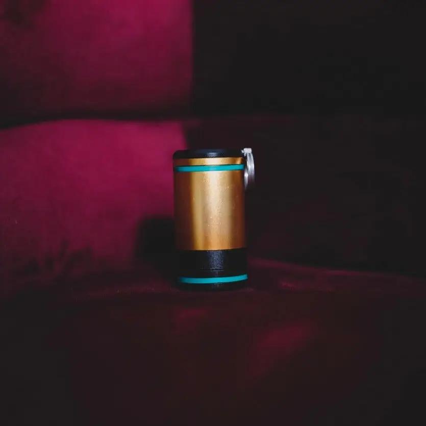 The Echo Grenade on a silent battlefield, moments before activation