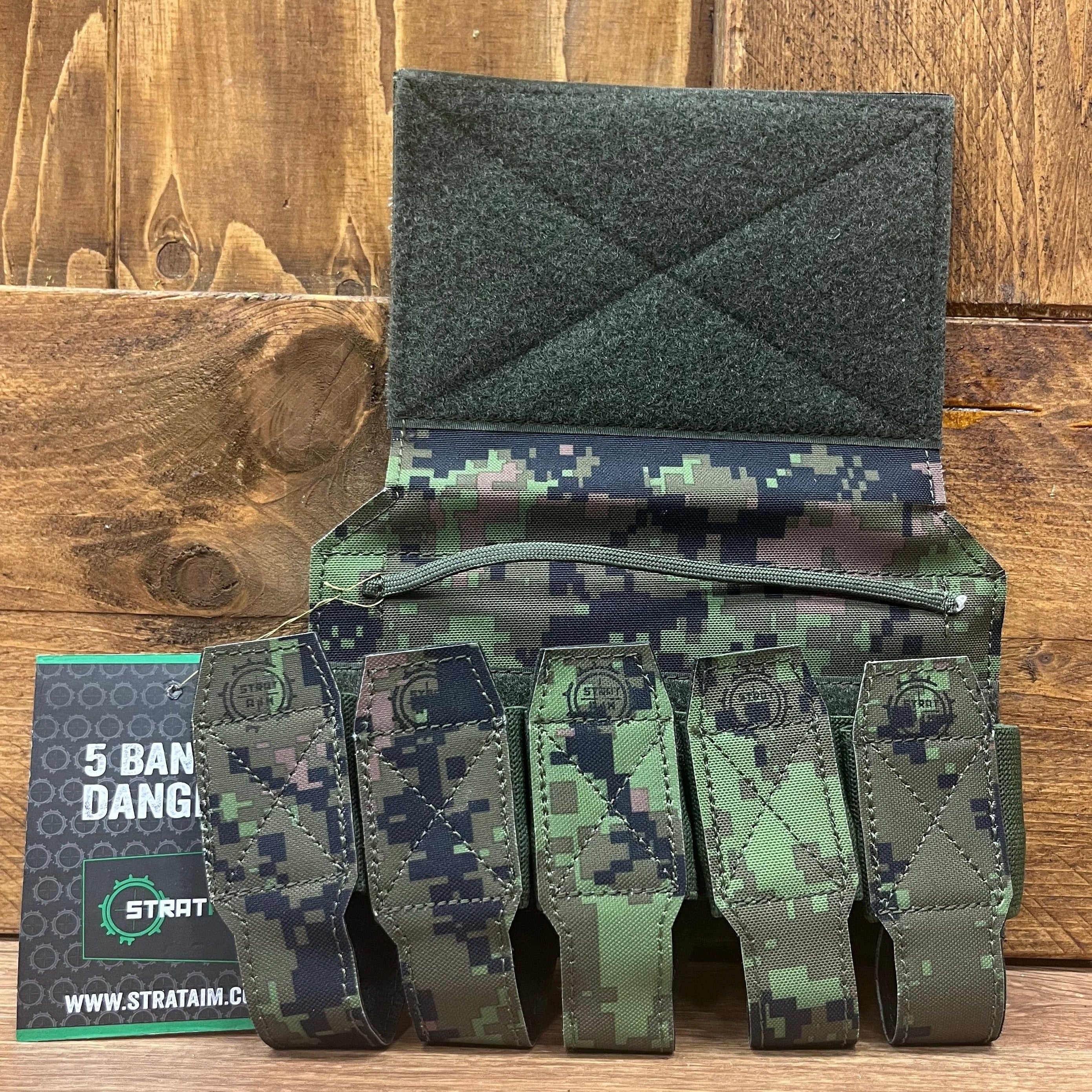 Fully loaded 5 Banger Dangler Grenade Pouch, ready for any mission
